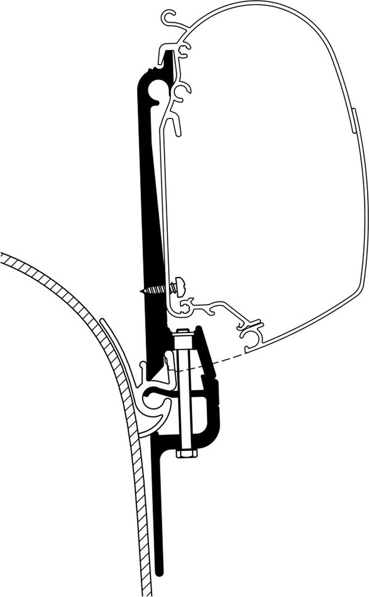 Thule Hymer Car 99 Adapter