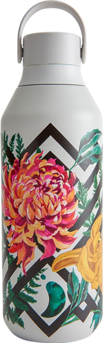 Chilly's Series 2 - Drinkfles - Thermosfles - 500ml - Botanical Woven Dahlia