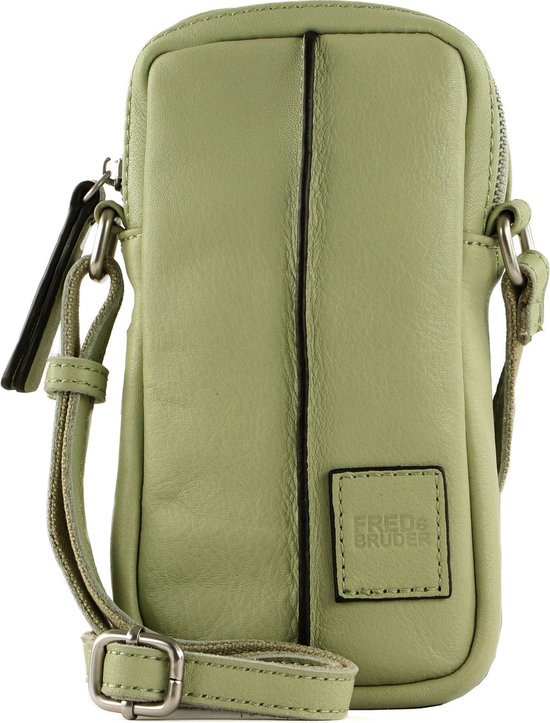 FREDsBRUDER Telefoontasje Schoudertas FB Bulky Cellphone Bag Ice Green Lichtgroen