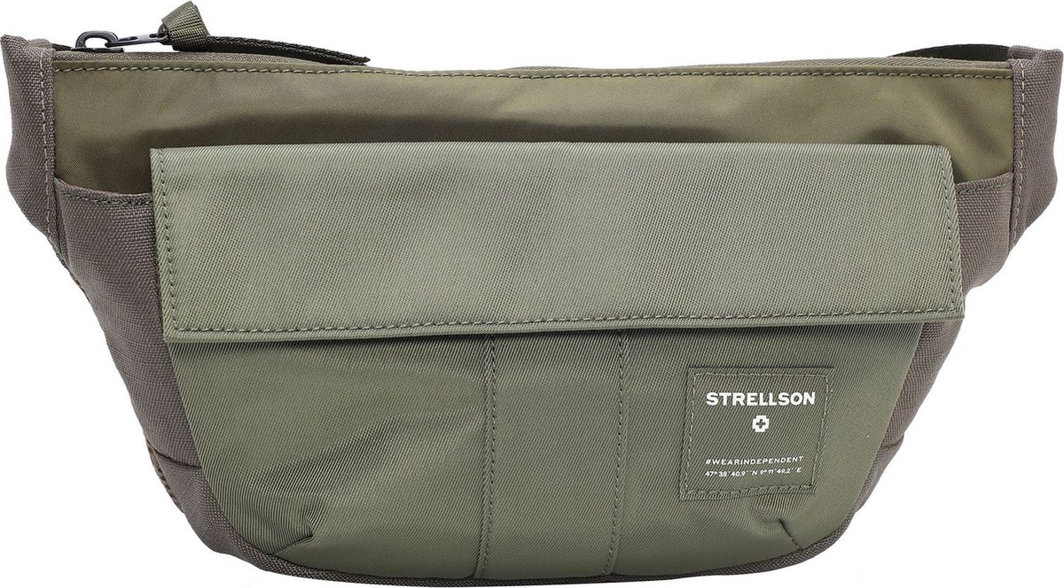 strellson Gordeltas Southwark Bill Hipbag Khaki Kaki