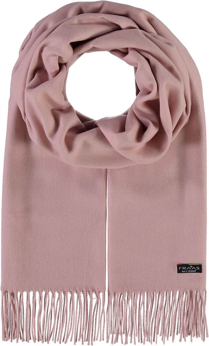 FRAAS Sjaal Pure Polyacrylic Scarf Light Rose Roze