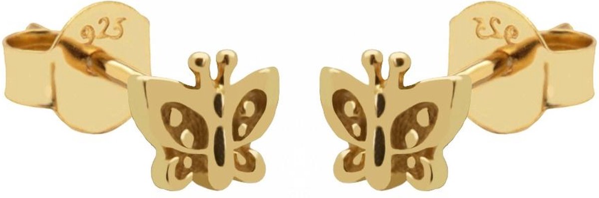 Karma Oorbellen Butterfly | Goud