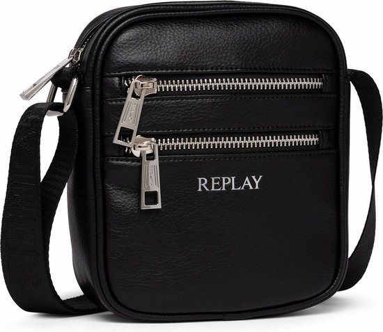 Replay Mini tas Schoudertas 18 cm black
