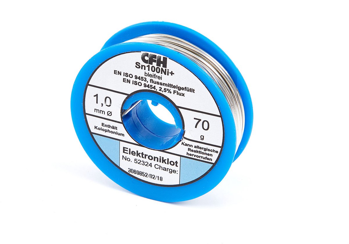 CFH 52324 - Fil de soudure (sans plomb) 70 gr. - électronique - EL 324