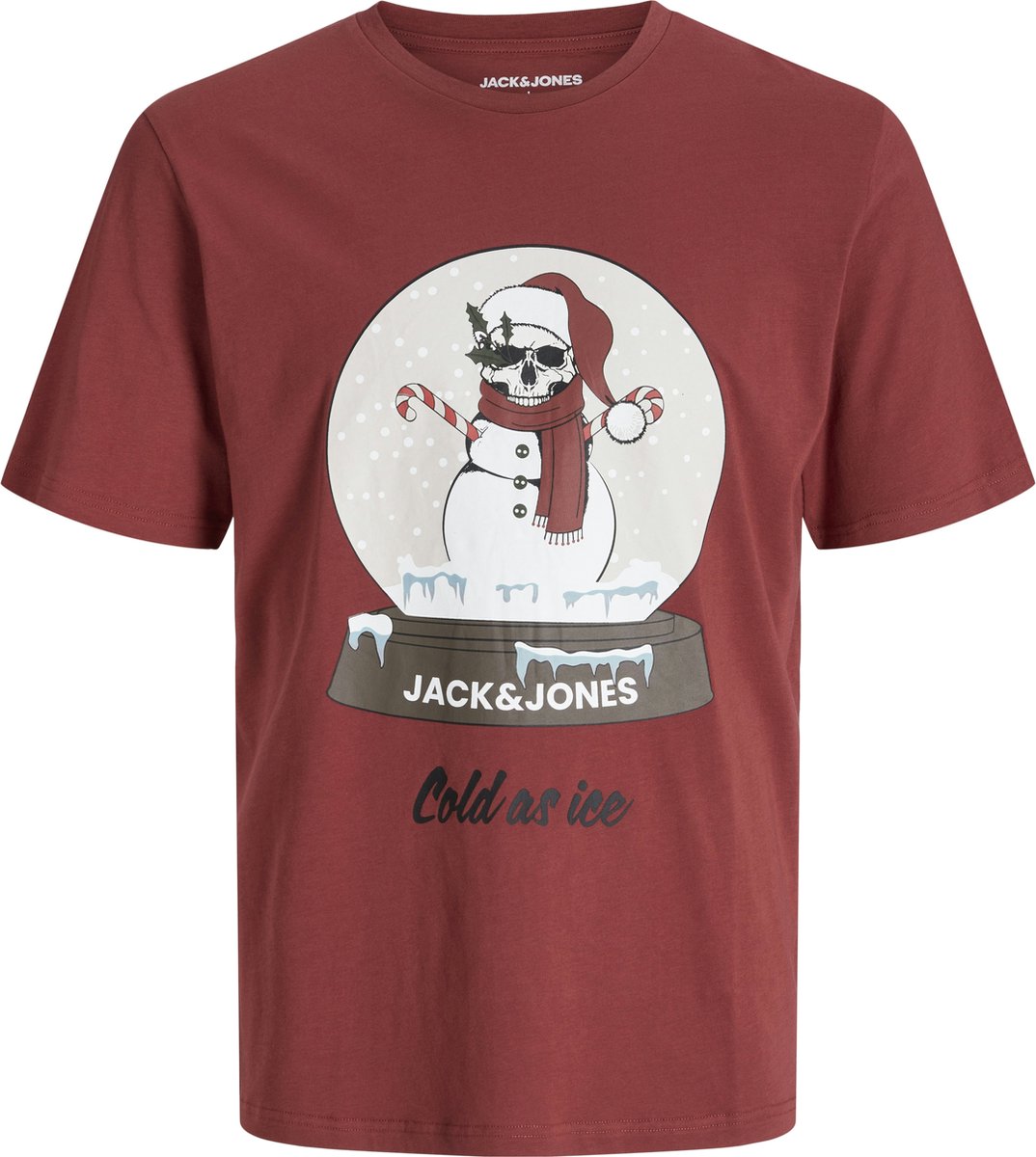 JACK&JONES - JJNOEL XMAS TEE SS CREW NECK JNR - Jongens - T-shirts
