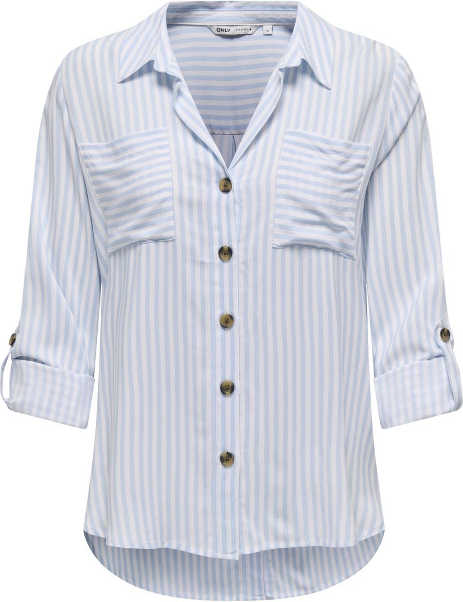 ONLY - ONLYASMIN SHIRT L/S WVN NOOS - Dames - Blouses