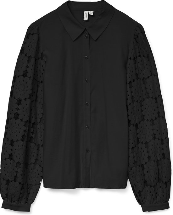 VERO MODA - VMFABENA L/S SHIRT WVN BTQ GA - Dames - Blouses
