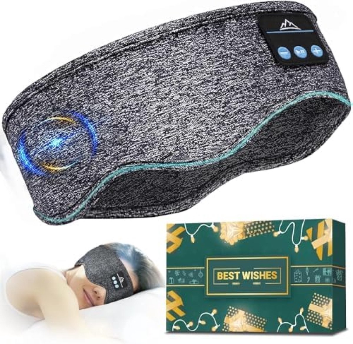 Slaaphoofdtelefoon Bluetooth geschenken voor mannen vrouwen