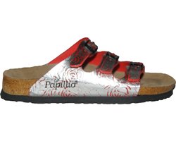 Birkenstock Florida Papillio Breed Kleur: Roses Red SD Maat: 35