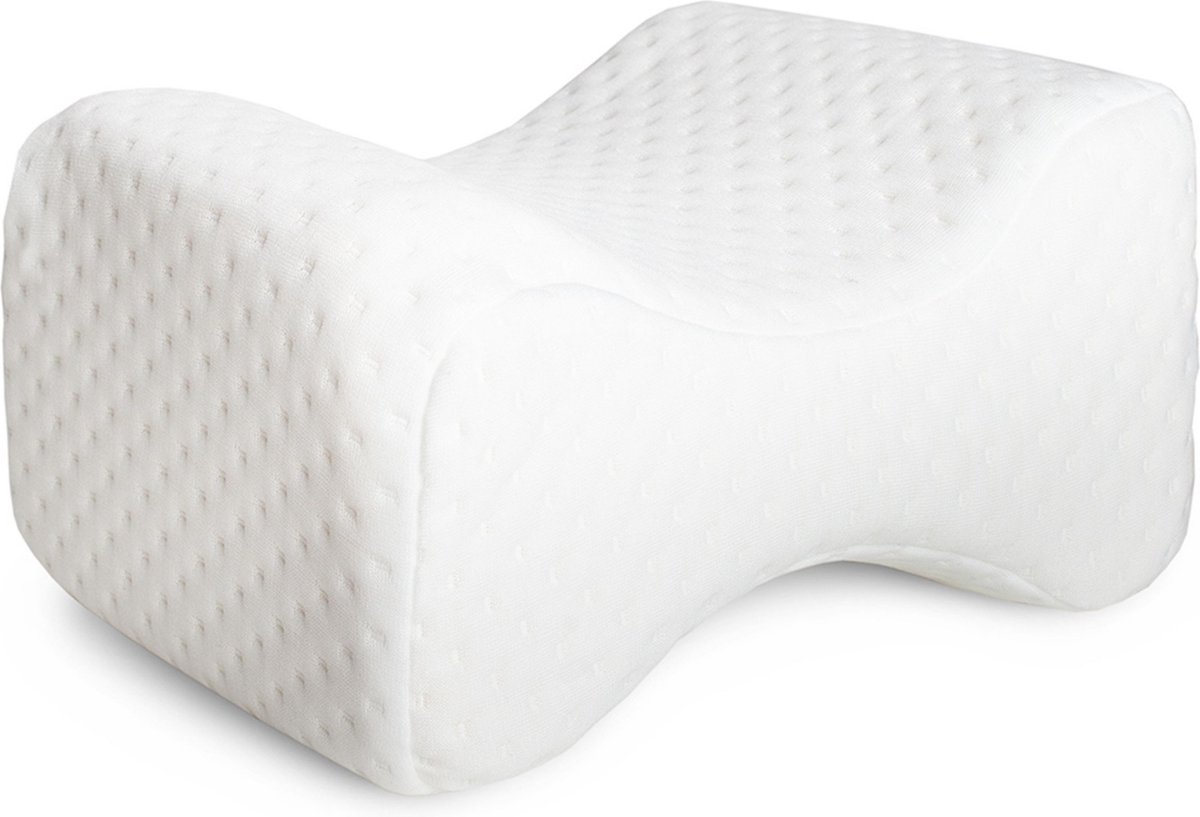 New Bed Kniekussen voor in bed, Kniekussen Orthopedisch, Memory Foam Visco Beenkussen voor Zijslapers