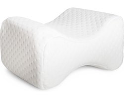 New Bed Kniekussen voor in bed, Kniekussen Orthopedisch, Memory Foam Visco Beenkussen voor Zijslapers