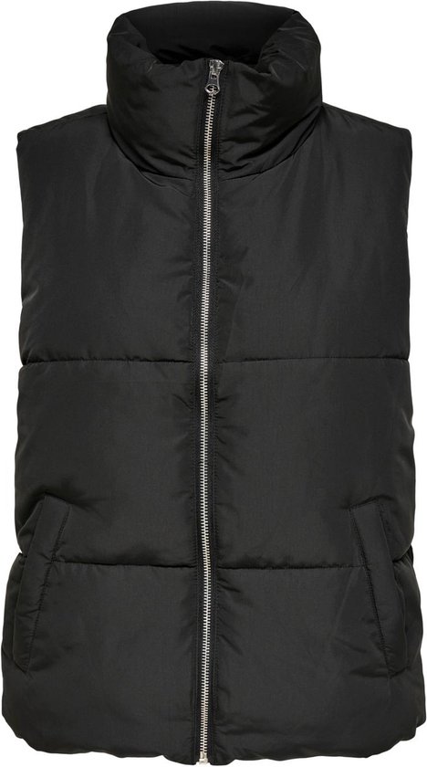 JDY JDYNEWERICA LIFESHORT WAISTCOAT OTW NOOS Gilet Femme - Noir