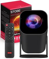 STOBE® THE BIGBANG Mini beamer - draagbare beamer - beamer voor plafond projectie - 180 ANSI LUMEN - Projector voor films te kijken - HDMI - AUX- WIFI - Bluetooth - Origineel Cadeau Voor Man - Cadeau voor Vrouw