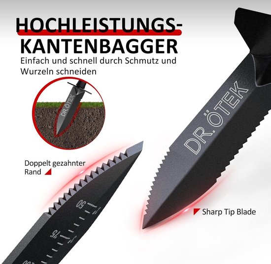 Metaaldetectorschop - Duurzame Handschop Voor Tuinieren - Draagbaar Kampeer-Graafwerktuig van MET — afbeelding 2