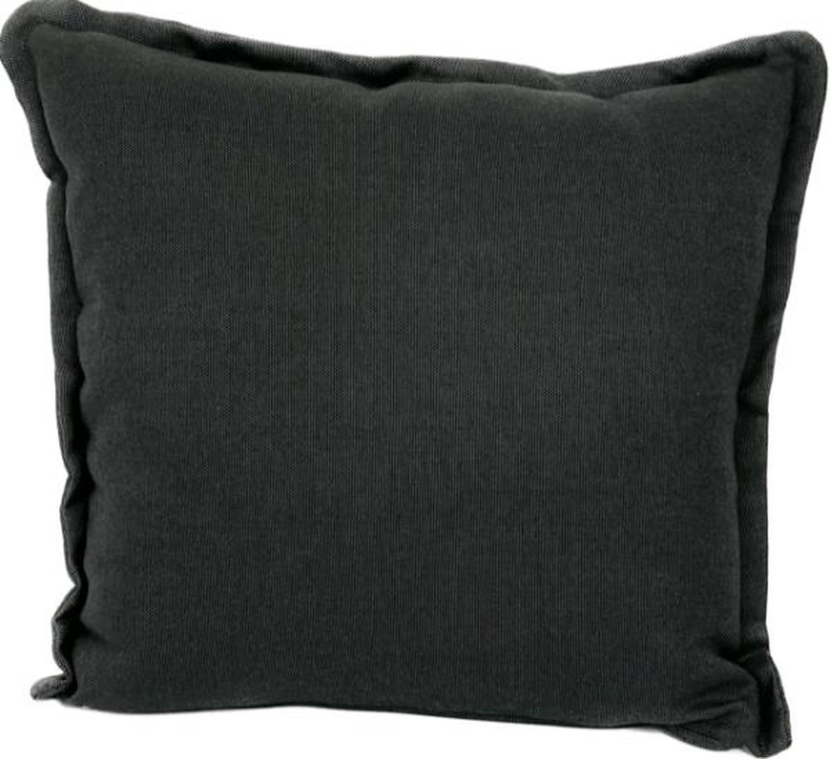 Madison sierkussen 48/53x45 cm Panama rib grey Grijs