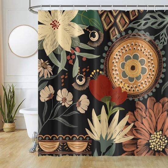 Set van 4, 60 x 60 cm kussenslopen herfst bruin kleur