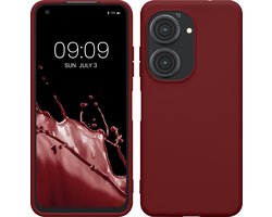 kwmobile telefoonhoesje geschikt voor ASUS Zenfone 10 / Zenfone 9 - Hoesje voor smartphone - Back cover in bordeaux-violet