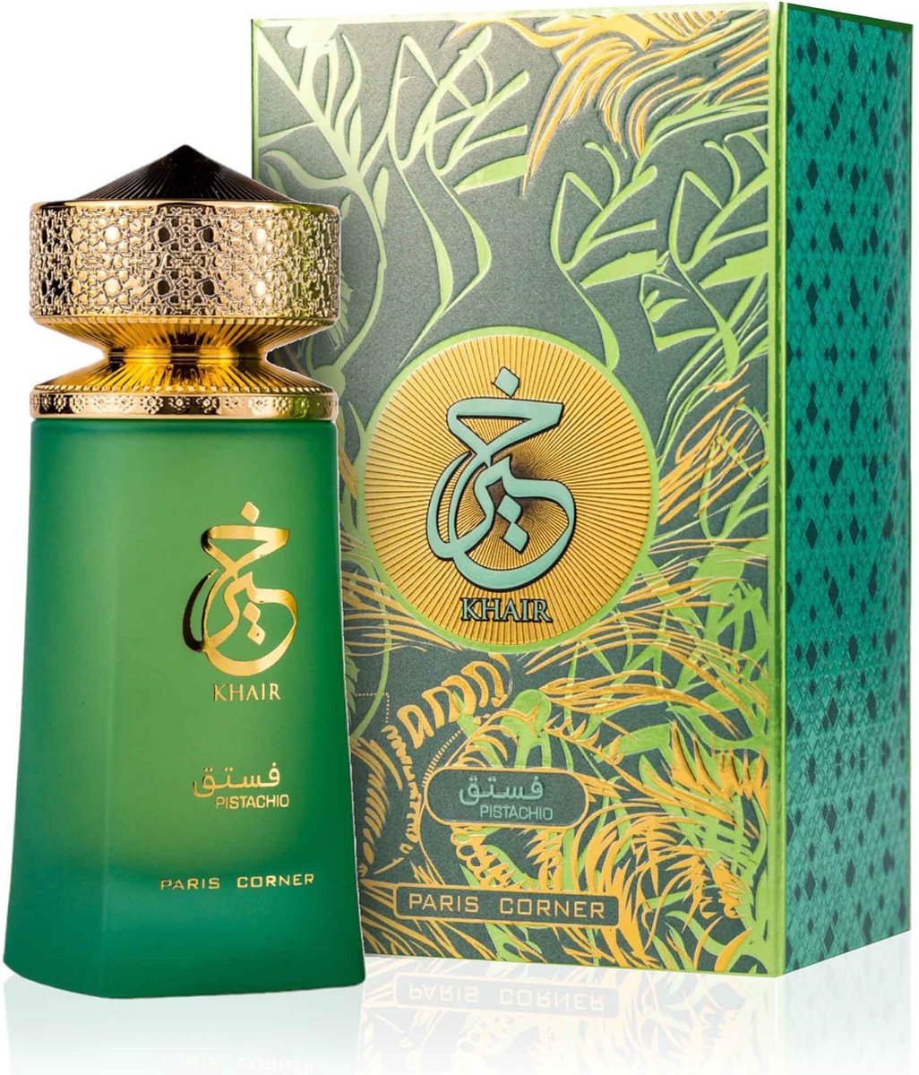 Paris Corner Khair Pistachio Eau de Parfum 100ml Unisex (Clone of Yum Pistachio van Kayali