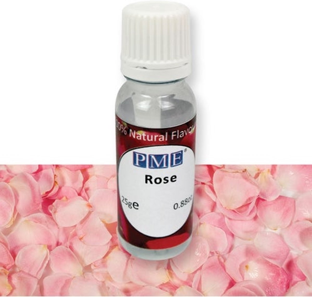 PME 100% Natural Flavour - Rose 25g