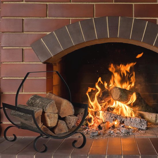 Relaxdays Brandhout mand - kopen bij Relaxdays Brandhout mand - kopen bij