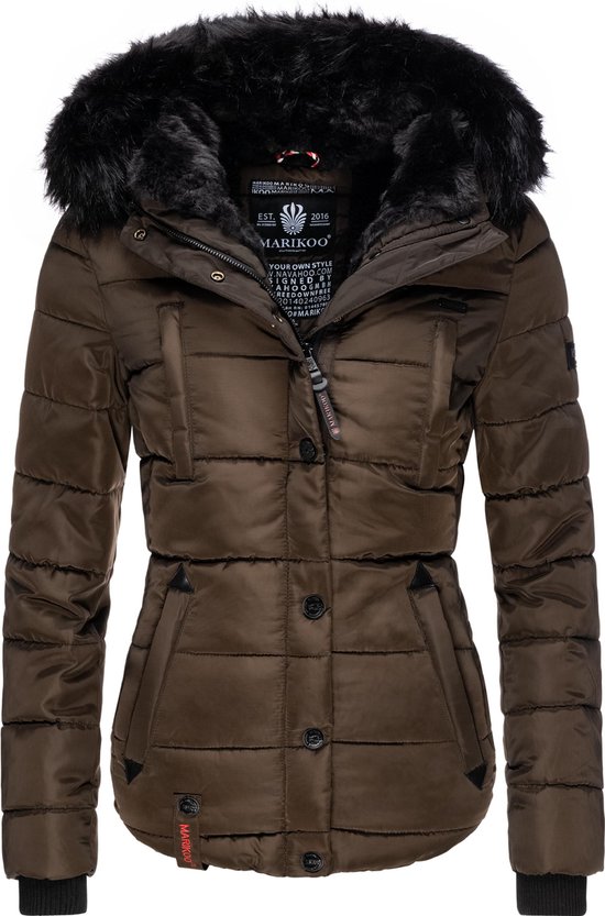 Marikoo Damen Veste matelassée Lotusblüte