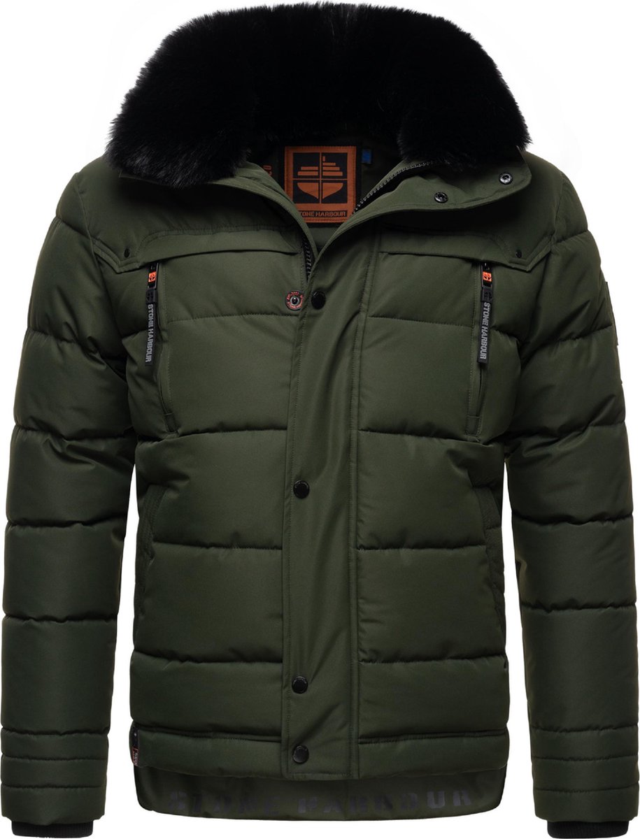STONE HARBOUR heren winterjas Witaas