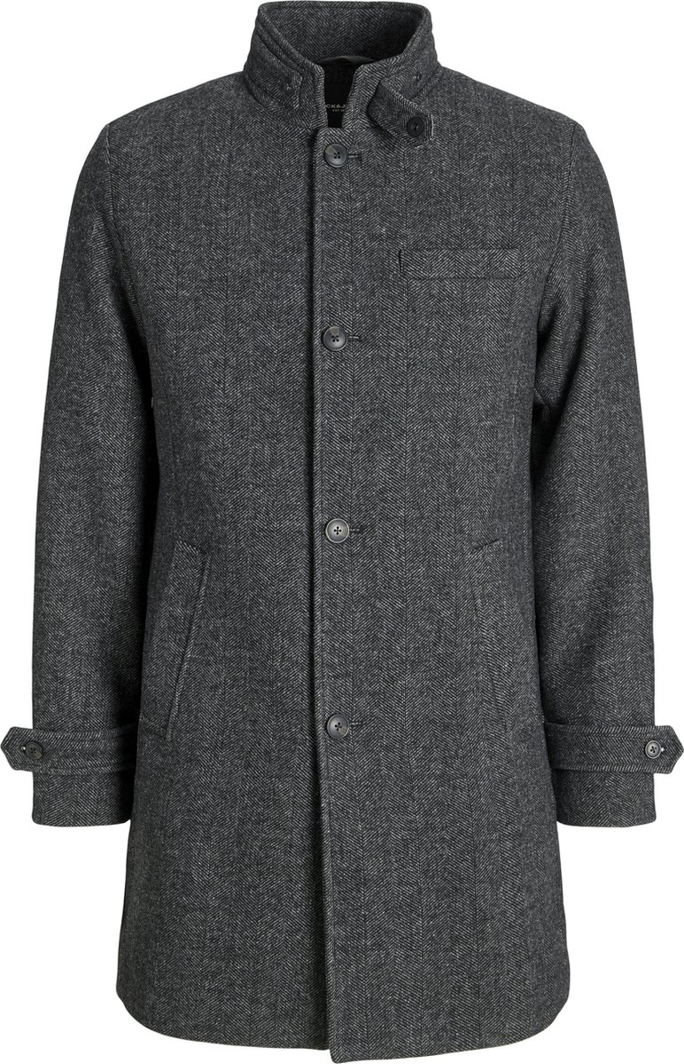 JACK & JONES Tussenjas 'JJEMelton' in Grijs Gemêleerd | ABOUT YOU JACK & JONES Tussenjas 'JJEMelton' in Grijs Gemêleerd | ABOUT YOU