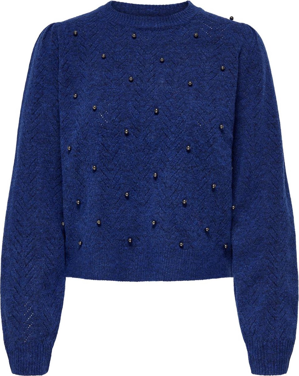 Jdy Spencer Jacqueline De Yong Pullover Blau JDY NEW SUN CROPPED