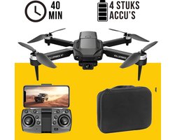 Killerbee X7 Raptor - Drone met dubbele camera - geschikt voor kinderen en volwassenen - 4 accu's