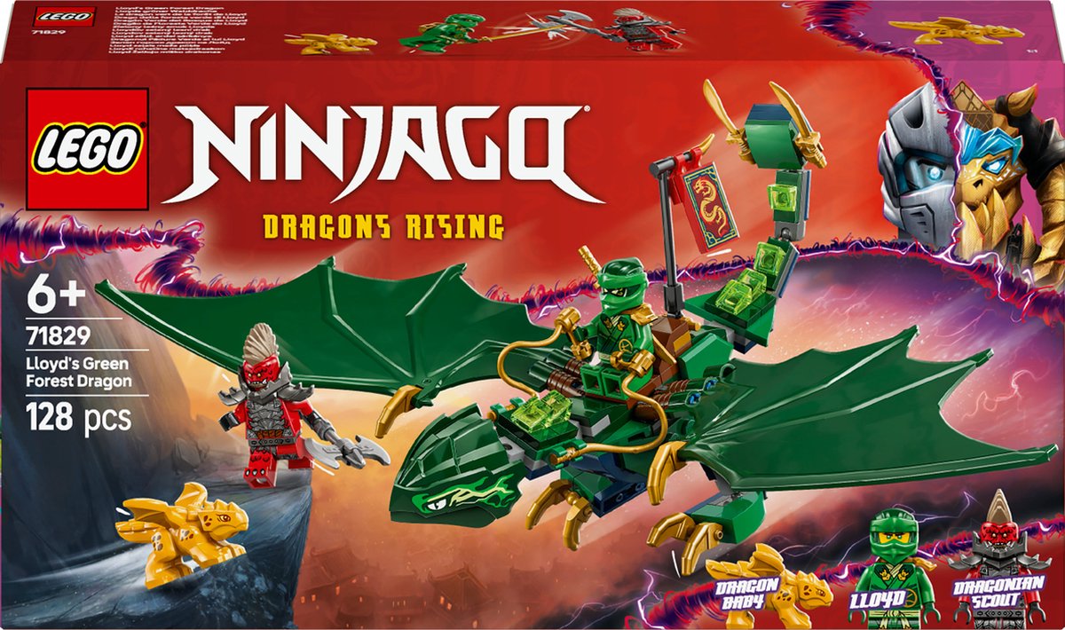 LEGO NINJAGO Lloyds groene bosdraak  71829