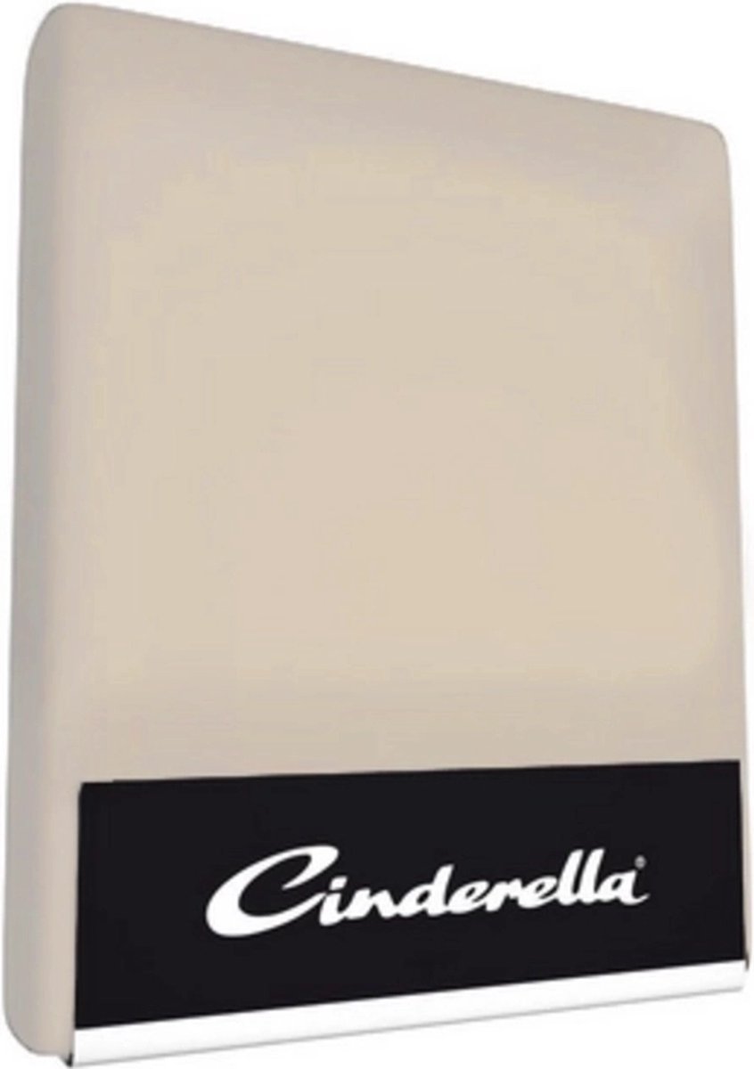 Cinderella hoeslaken jersey 180X220 & 200/200 (30)taupe (tot 25cm)