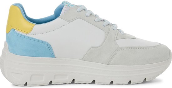 Baskets femme Tamaris 1-23710- 44 895 Low Top Femme Cuir M2371044 Bleu clair