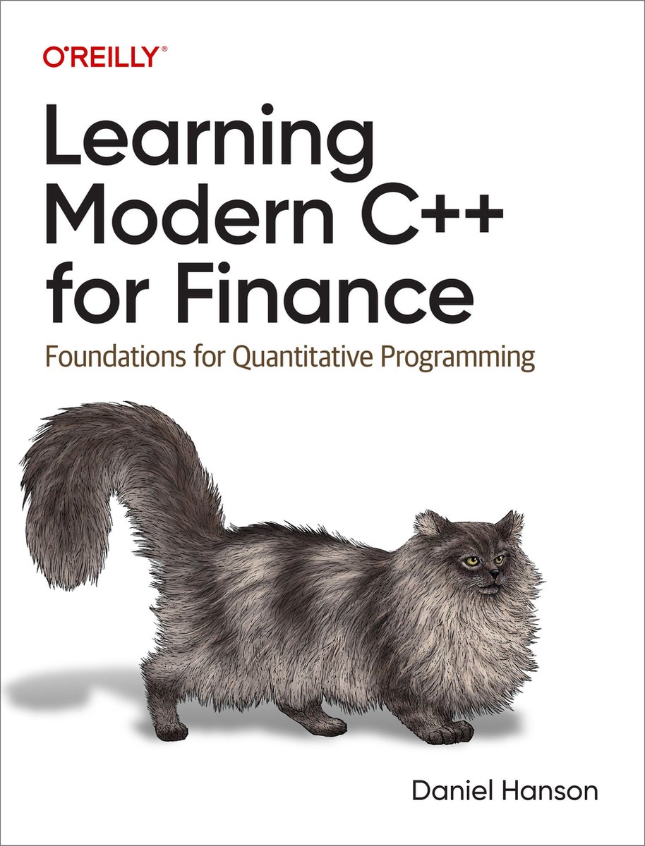 Omslag van Learning Modern C++ for Finance