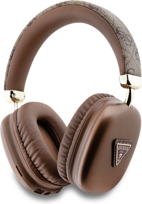 Guess 4G Triangle Bluetooth Over-Ear Koptelefoon - Bruin - Guess Outlet - €49,90