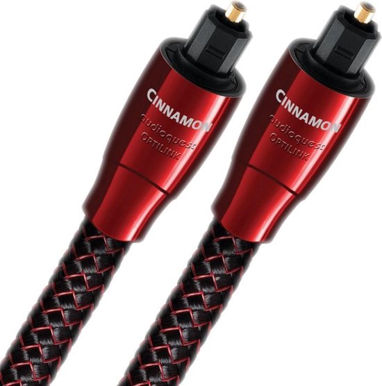Audioquest Cinnamon Optische Kabel - Toslink Kabel - 5m | bol.com