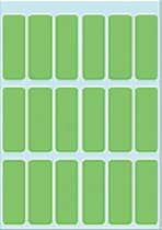 Huismerk Herma 3655 Universele Etiket 12x34mm Groen - Pakje met 5 velletjes stickers
