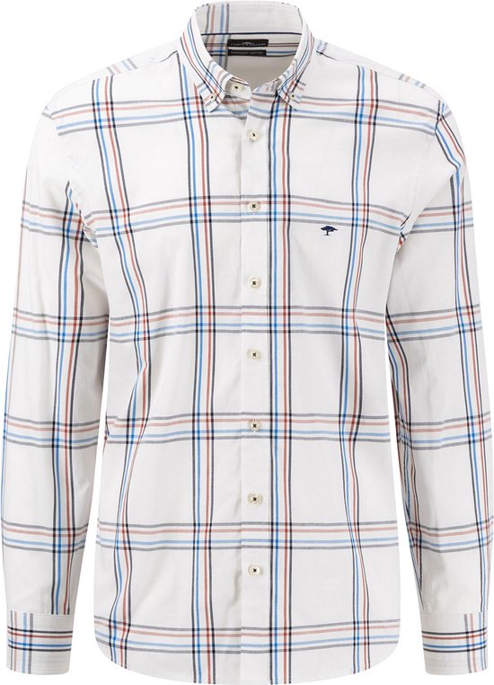 Fynch-Hatton - Chemise à manches longues - Homme - XL - Wit - Katoen - 1407-8030