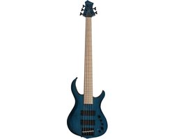 Sire Basses M2+ 5/TBL basgitaar, 5-snarig, mahonie, transparant blauw