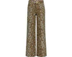 Vingino Cassie leopard Meisjes Jeans - Sand Animal