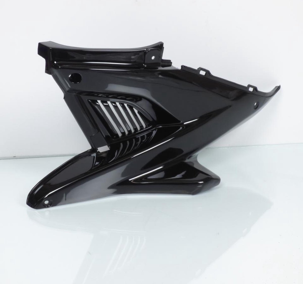 tnt linker zijklep voor yamaha 50 aerox scooter links glanzend zwart nieuw