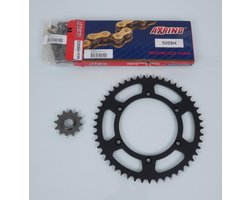 Kit chaîne Axring pour moto Husqvarna 300 WR 2009 à 2013 12x49 P520 Al136mm Neuf