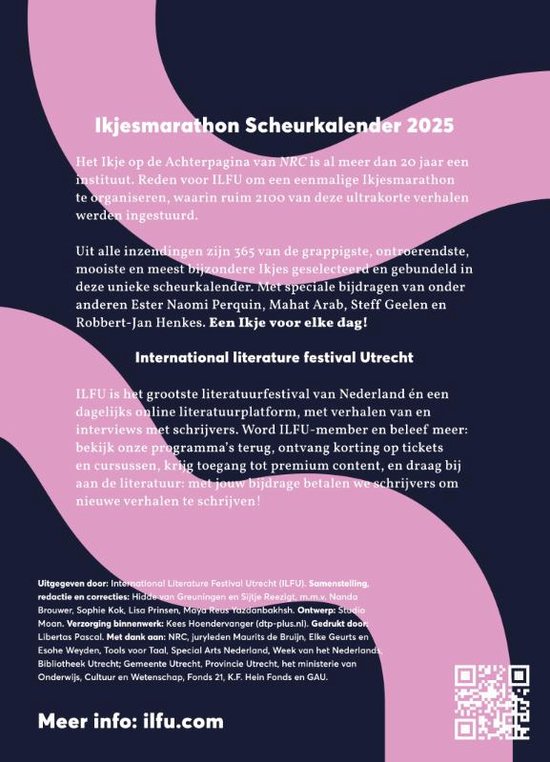 Ikjesmarathon Scheurkalender 2025 9789090392455 Boeken bol