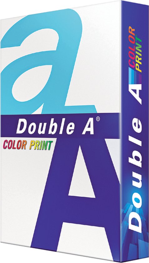 Kopieerpapier Double A Color Print A4 90gr wit 500 vel | 5 stuks