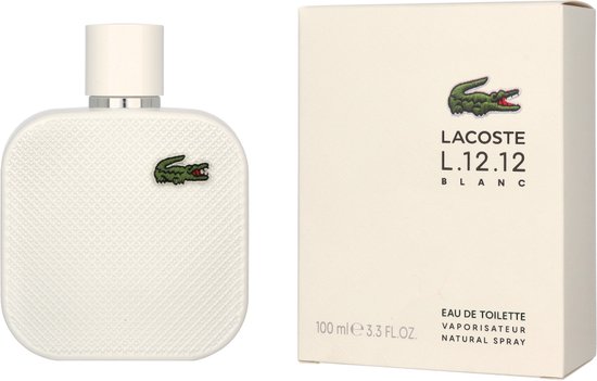 Lacoste E.D.L. L.12.12 Blanc - Eau de toilette Spray - Herenparfum - 100 ml