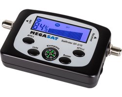 MegaSat SF 210 - Sattelietzoeker - digitale display - dempingregelaar