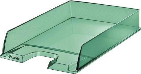 Panier à Courrier Transparent Blanc ESSELTE Réf : 623603 - Nova Bureau