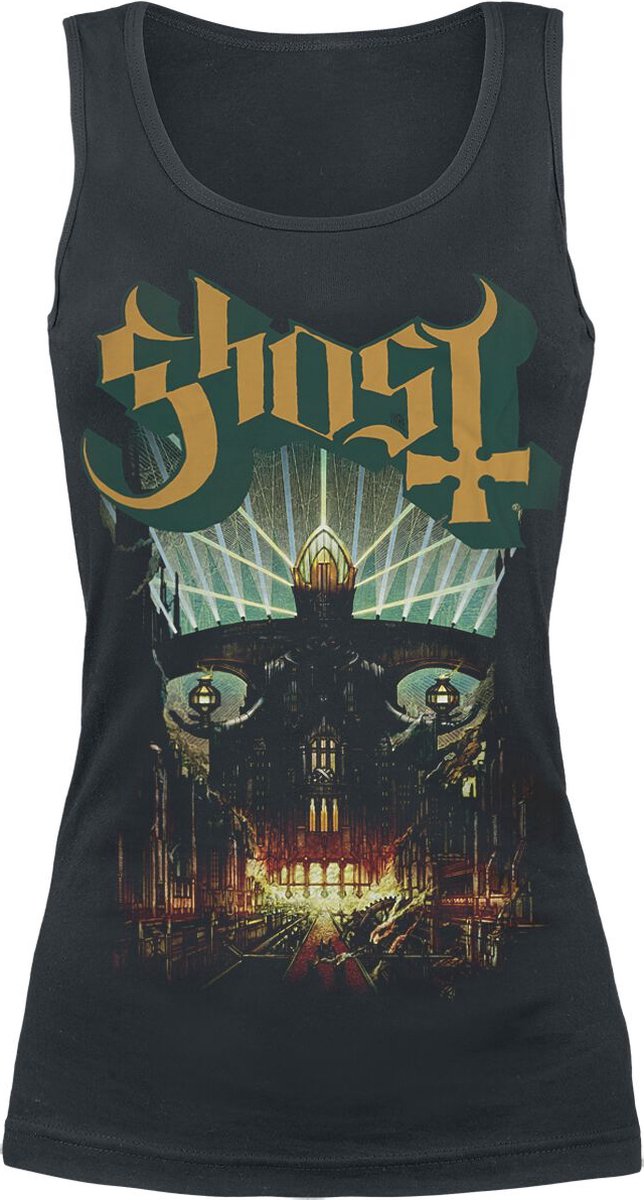 Ghost Meliora Dames Top - zwart - L