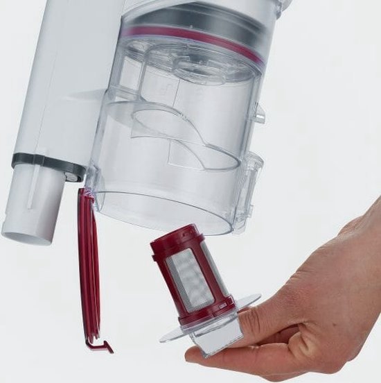 Severin HV 7152 aspirateur balai et balai électrique Sac à poussière 0,5 L 120 W Rouge, Blanc