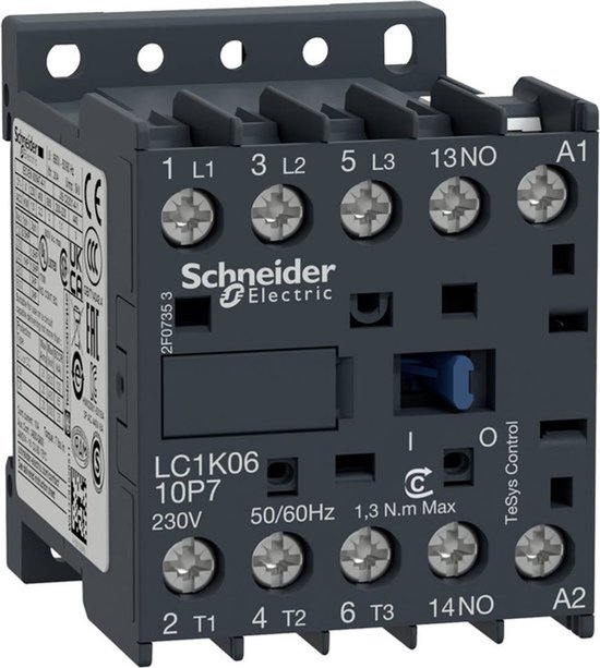 Schneider Electric LC1K0610P7 Contactor 1 maker 1 pc(s)