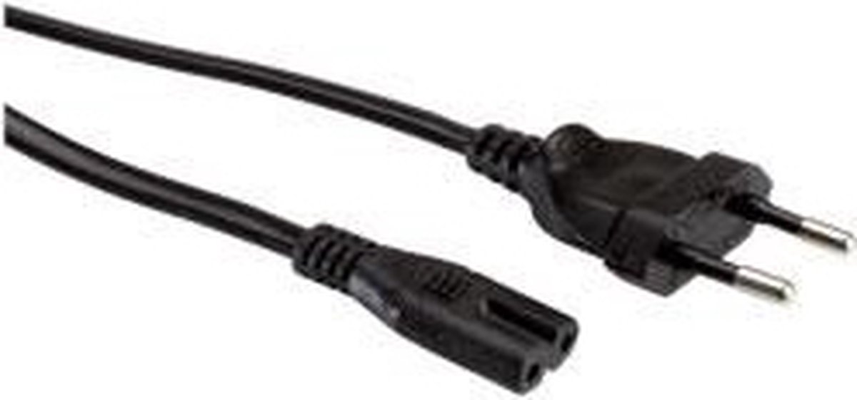 Nilox Alim Iec320-c7 (8 Form) / Eu Mt. 5 electriciteitssnoer Zwart 5 m